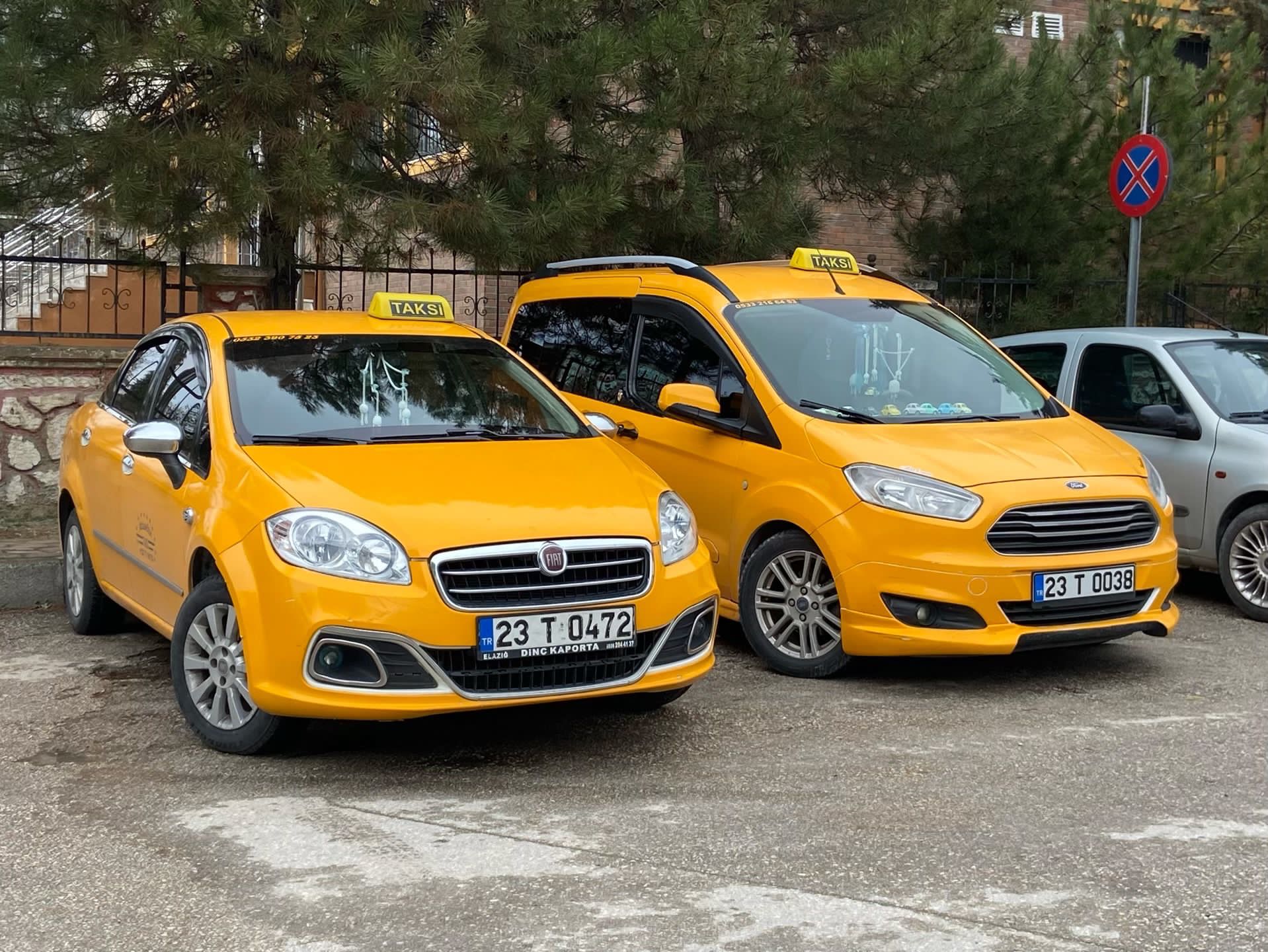 Elazığ Atasehir Taksi Durağı - Modern Sarı Taksi